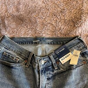 Old Navy Women's Classic Denim Straight Leg Jeans